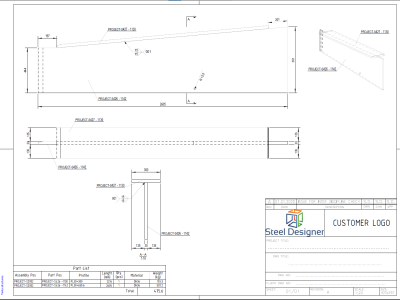 Steel Shop Drawing