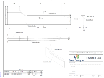 Steel Shop Drawing