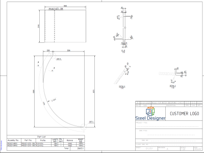 Steel Shop Drawing